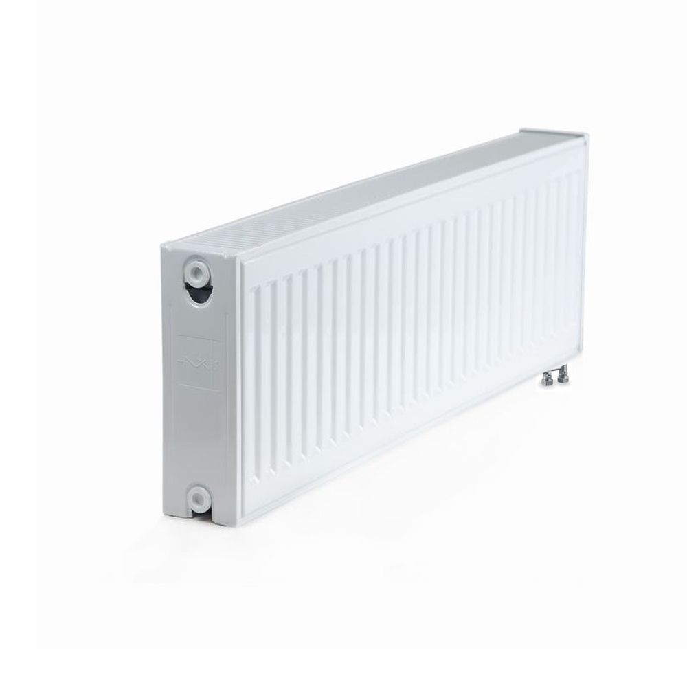 Радиатор стальной панельный AXIS Classic 22 300x1400, мощность 2015 Вт, присоединение резьбовое - 1/2″, подключение - боковое, цвет- белый